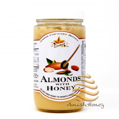 Almonds with Honey 1 LB