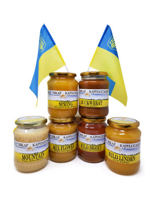 Carpathian Mix Flower Honey 2lb