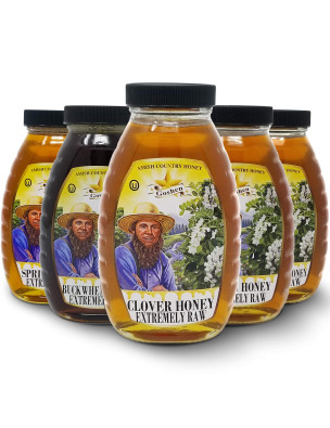 Clover Honey Extremely Raw  1LB