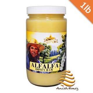 Alfalfa Honey Raw 1 lb