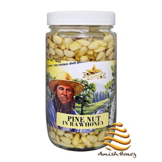 Pine Nuts in Raw Honey 1lb